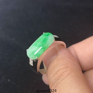 💎玉福祥珠寶💎 天然玉髓S925純銀鍍金男戒指