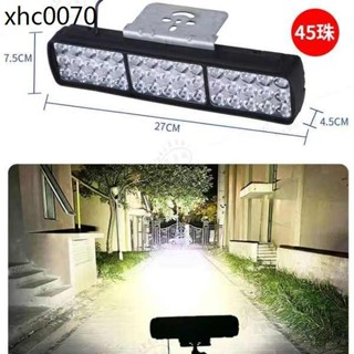機車超亮射燈電動車燈led強光大燈 12V80V外接改裝電瓶車燈