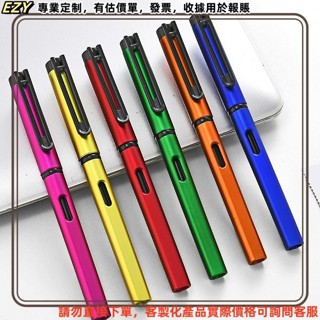 客製化 批發 logo印刷商務文具用品廣告簽字筆定製可印LOGO活動會議塑膠簽字中性筆批髮EZY訂製