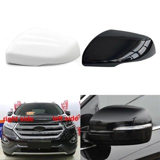 適用於福特 Edge 2015-2020 汽車後視鏡門後視鏡外殼外殼側後視鏡蓋帽 1PCS