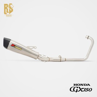 RS原創 本田CGX150排氣管全段forsound消音器 brocks經典改裝復古