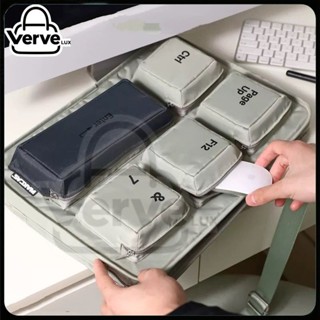 👜臺灣出貨👜 送掛件 手提包 電腦鍵盤原創設計 小眾個性潮流軟電腦包保護套 14寸平板電腦16寸收納包