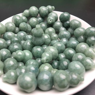 宏雲Hongyun-jf-(1pcs)- 緬甸a貨翡翠玉葫蘆吊墜冰種玉石掛件花件女飾品四會玉器廠家