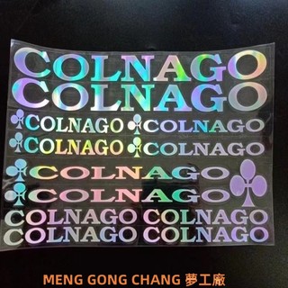 👍台灣工廠出貨👍自行車貼紙 梅花COLNAGO個性車架貼紙 公路車死飛車車架貼紙