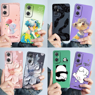 適用於 Infinix Hot 20 5G 手機殼 X666 X666B 保護套軟矽膠甜彩繪外殼卡通 Funda 可愛印
