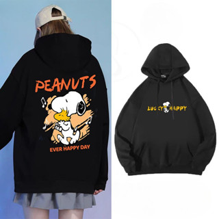 【奇奇樂百貨店】超百搭！史努比連帽衛衣 帽t 薄衛衣 長袖上衣 oversize 帽t 少女衣服 春秋