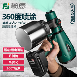 🔥熱賣藤原噴漆槍大功率噴槍電動乳膠漆噴塗機噴壺油漆噴槍垂直噴塗神器 SC3D