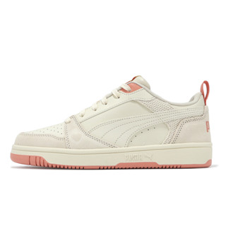 Puma 休閒鞋 Rebound V6 Low Coquette 女鞋 米白 粉 愛心 [ACS] 39756701