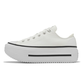 Converse 休閒鞋 Chuck Taylor All Star 男女 白黑 厚底增高 低筒 ACS A15491C