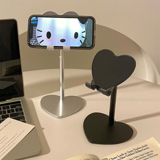 愛心伸縮手機愛心桌面支架多功能可升降平板ipad調整懶人通用伸縮直播