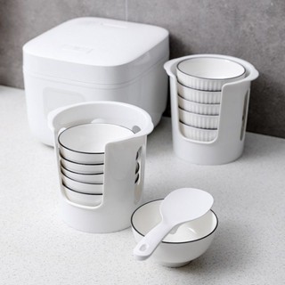 Kitchen supplies1461人收藏進口Sanada小碗收納架廚房碗筷塑膠置物架櫥櫃碗櫃整理存放架4.9