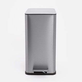 特力屋 傑恩緩降垃圾桶 不鏽鋼 10L