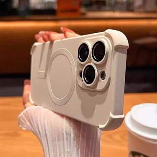 磁場手機殼 高透亞克力 新款磁吸iPhone15手機殼適用蘋果14promax矽膠13四角氣囊12自帶鏡頭膜11磁吸充電