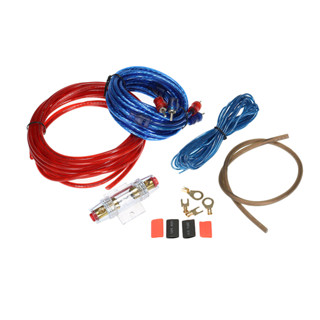1200w 汽車音響低音炮放大器安裝套件 AMP RCA