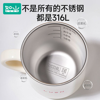 🔥臺灣出貨🔥 兒童牛奶杯 刻度 家用敞口316L不鏽鋼 寶寶吸管杯 學飲杯 喝水杯子