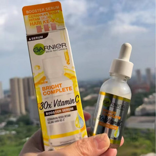 GARNIER卡尼爾煙醯胺瞬白精華 亮白淡斑377VC精華 30ml