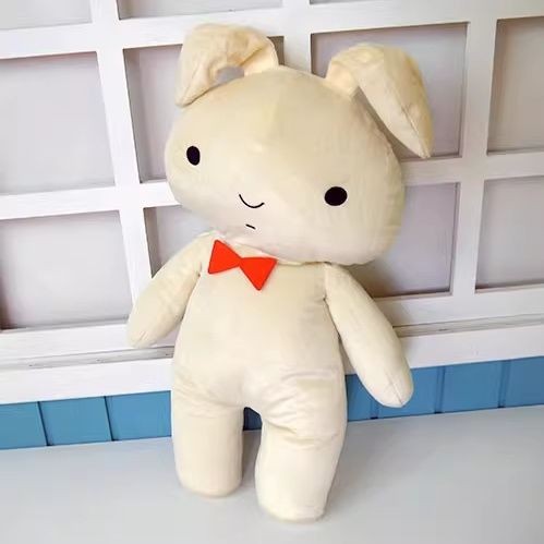 大隻娃娃 日本玩偶 同款妮妮的捱揍兔子出氣毛絨公仔 抱枕娃娃 小新動漫周邊玩偶