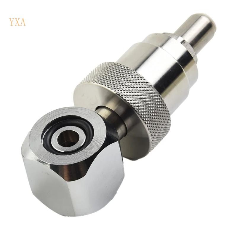 Yxa 便攜式 CGA347 閥門連接器多用途氣體填充適配器適合愛好者現在和戶外探險