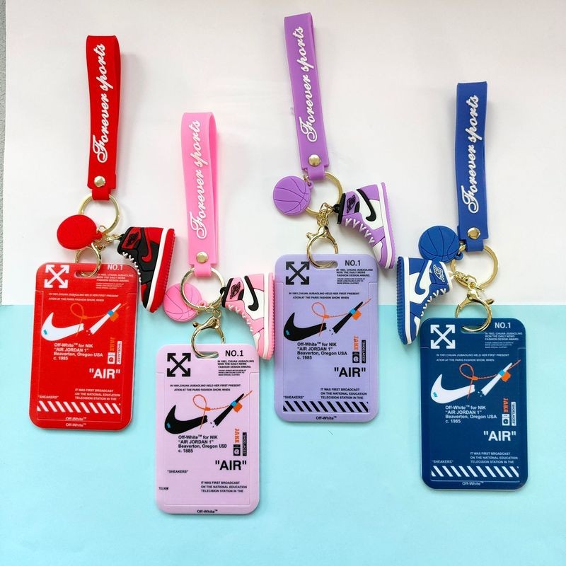 耐吉 全新 Nike Swoosh-Cut AJ 卡夾 Ezlink 卡夾學生卡夾 Bus 卡夾