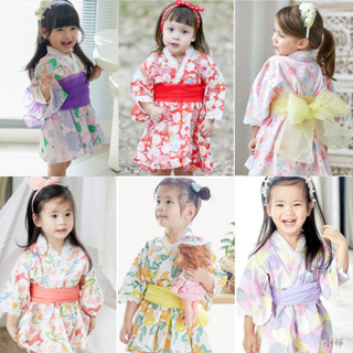🌸Lemon Baby🌸全店免運🔥日式和風女童和服洋裝 女童和服 夏日小孩浴衣洋裝 日本洋裝 兒童和服 角色扮演
