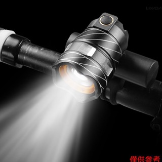 可縮放自行車前燈 USB 可充電自行車燈 LED 前燈 MTB 自行車頭燈自行車自行車