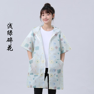 暢銷夏季短袖罩衣薄款男女防曬外套理髮師工作服美甲車間大褂工裝圍裙