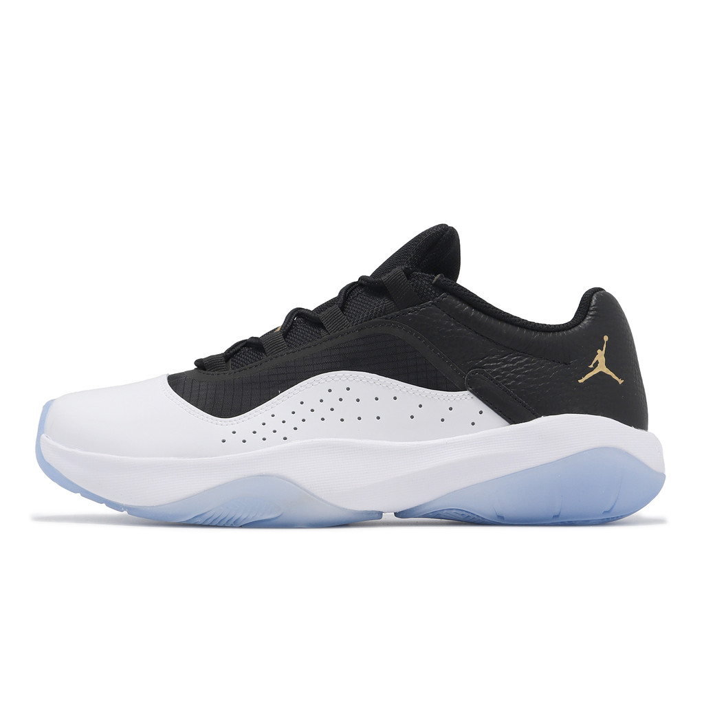 Nike 休閒鞋 Air Jordan 11 CMFT Low 男鞋 黑白 金 低筒 [ACS] DN4180-070
