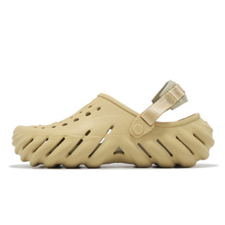 crocs 涼鞋 echo clog 男鞋 女鞋 洞洞鞋 波波克駱格 土黃色 卡駱馳 [acs] 207937209