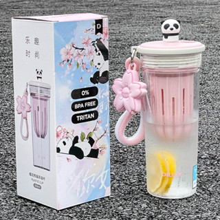 奶茶杯櫻花水杯限定網紅女生塑膠吸管Tritan