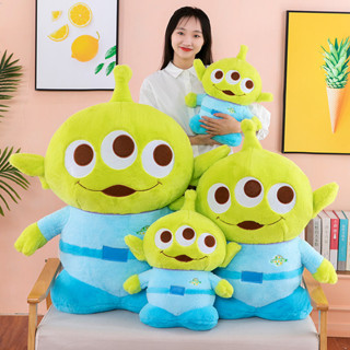 現貨 可愛玩具總動員抱枕 三眼怪玩偶 床上陪睡三眼仔娃娃 情人節生日禮物