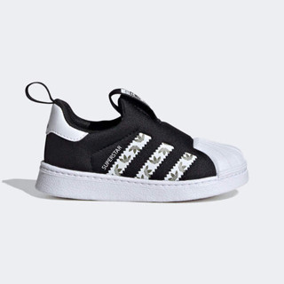 Adidas Superstar 360 I JH6499 小童 休閒鞋 運動 經典 三葉草 套穿式 包覆 黑白