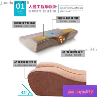 臺灣熱銷【熱銷爆款 人體工學】4D記憶枕 蝴蝶枕 蝶形枕 天鵝絨 止鼾枕 記憶枕 蝶型枕 趴睡枕 側睡枕 枕頭