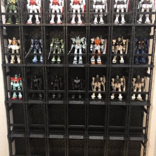 《現貨下單》鋼彈高達模型格納庫HG/RG/1/144展示臺模型收納架整備架前線基地展示櫃 GUNDAM機甲格納庫 收納盒