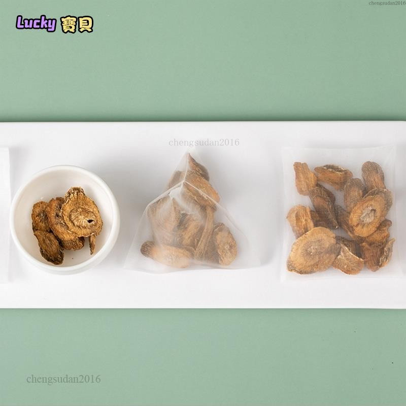 lucky🍑1000個尼龍無標 泡茶包 一次性茶包袋 過濾袋 三角茶葉包 花茶袋