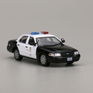 596 Model 1:64 福特 皇冠 CV 維多利亞 LAPD 合金汽車模型絕版模型