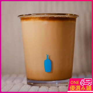 今日特價+超值#日本杯子 小藍瓶水杯 日本bluebottle小藍瓶子愛心玻璃杯咖啡杯水杯子%阿拉比卡