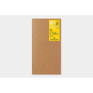 日本 TRAVELER'S COMPANY TRAVELER'S notebook 001 旅人手帳內頁 橫線 eslite誠品