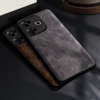 XIAOMI 適用於小米 redmi 13 4g 5G coque 優質耐用 pu 皮套的時尚手機殼,適用於 redmi