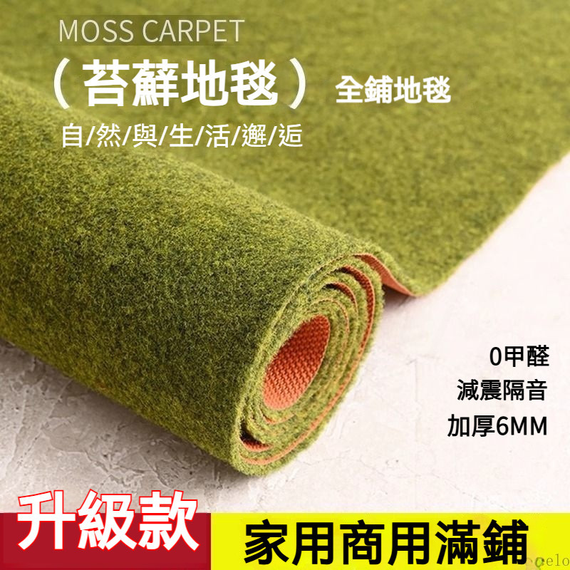 💥客製化💖仿苔蘚地毯 假草坪毯 草皮地墊 假草皮 鋪裝地毯 隔音地毯 特密柔絲仿苔蘚地毯 陽台院子裝飾鋪裝地毯