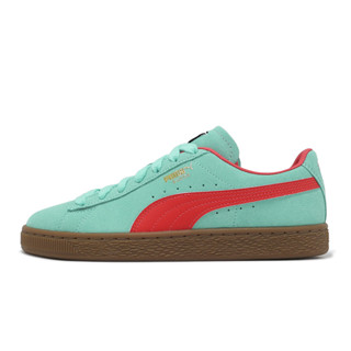Puma 休閒鞋 Suede Terrace 女鞋 湖水綠 紅 復古 麂皮 膠底 德訓鞋 [ACS] 39645105
