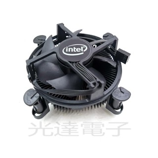 【光達散熱】Intel/12代1700針CPU散熱器 銅芯4線PWM臺式機電腦靜音風扇