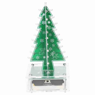 Diy 五顏六色的易於製作 LED 燈聖誕樹與音樂