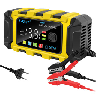E-fast 汽車電池充電器 12V/6A 全自動電池