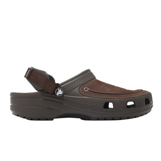 Crocs 卡駱馳 Yukon Vista II Clog 男鞋 深咖啡 涼鞋 [YUBO] 20768923D