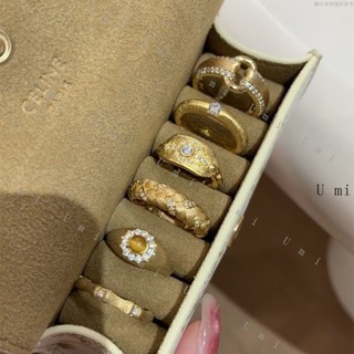 🔥Umi珍選🔥【2741人好評】超重工!輕奢vintage中古拉絲戒指女款ins小眾設計高階感食指戒指