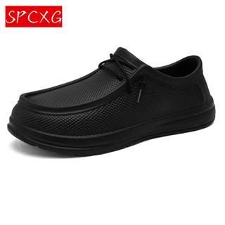 Spcxg 40-47 男士時尚休閒防滑耐磨輕便時尚涼鞋-&**