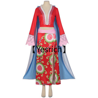 航海王one piece 女帝蛇姬cos服漢庫克cos旗袍 cosplay動漫表演服 二次元角色扮演套裝
