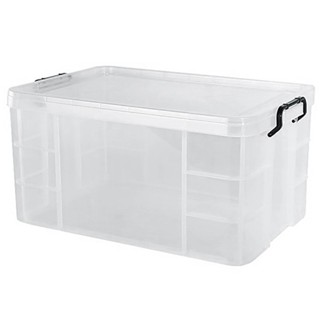 強固型掀蓋整理箱 65L 6入 K036