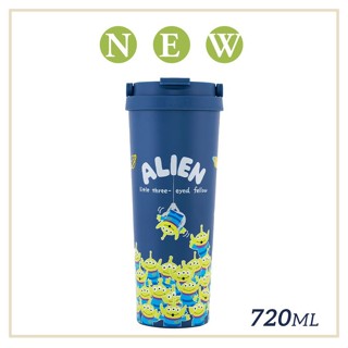 HOUSUXI迪士尼三眼怪好提鈦瓷層保溫杯/ 720ml eslite誠品