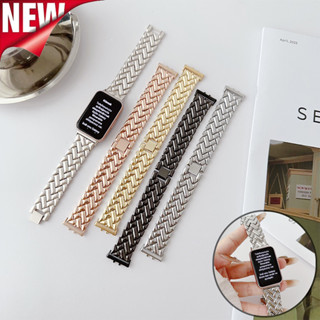 SAMSUNG V 形金屬錶帶相容三星 Galaxy Watch Fit 3 錶帶,適用於 Galaxy Watch F